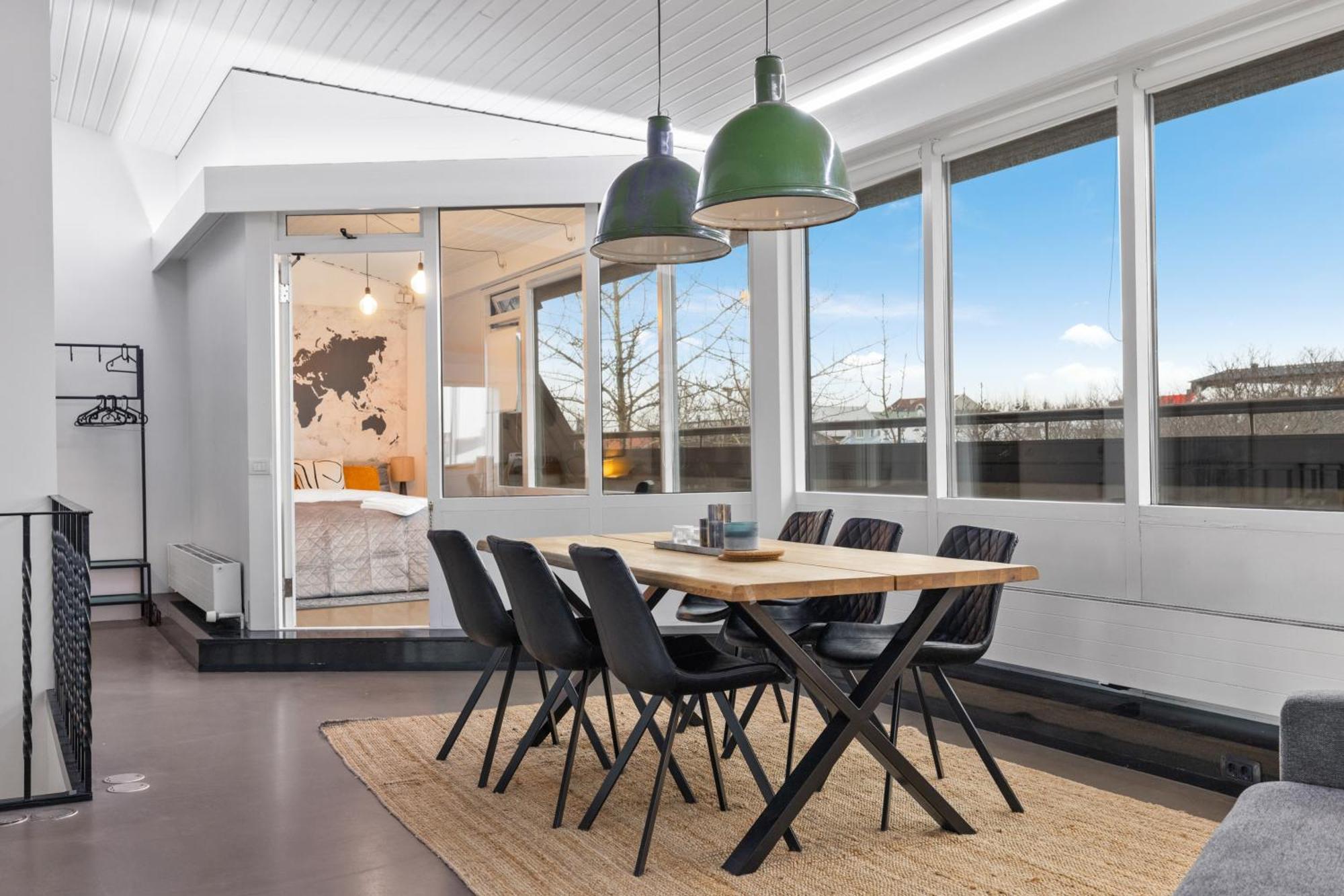 Penthouse Apt On The Shopping Street-Free Parking Reikiavik Exterior foto
