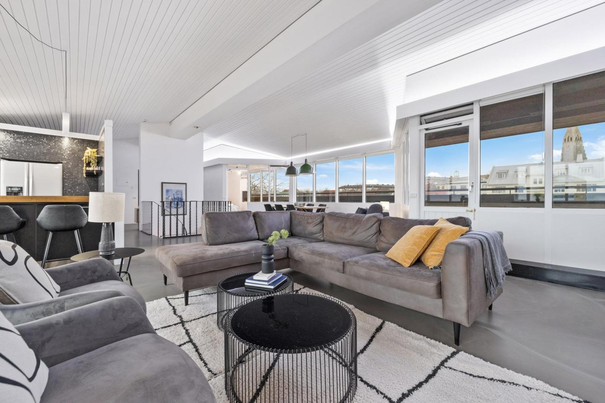 Penthouse Apt On The Shopping Street-Free Parking Reikiavik Exterior foto